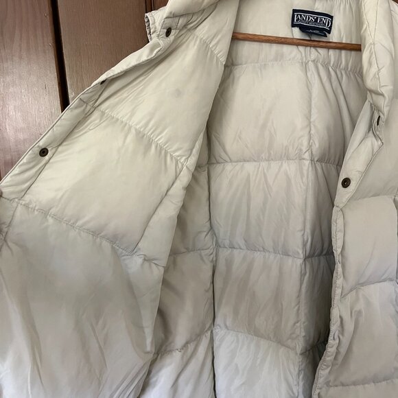 90'S VINTAGE LAND'S END VEST – Size L - Picture 3 of 5